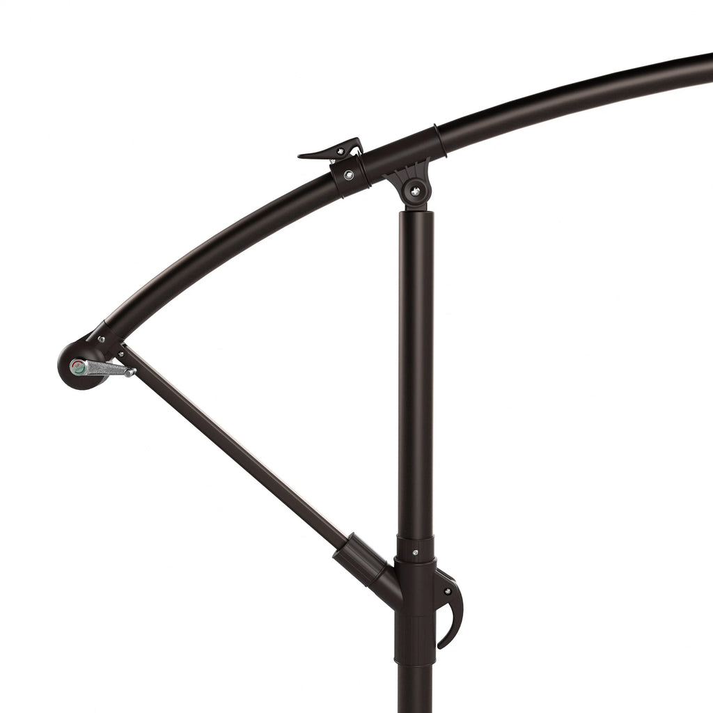 Beige 10 Ft Cantilever Offset Umbrella D281799
