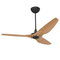 60 Ceiling Fan with Bamboo Blades and Black Finish S538