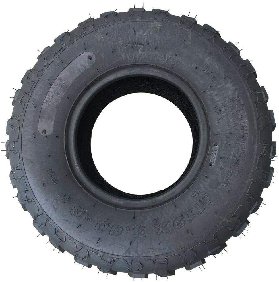 Set of 2 ATV Tubeless Tires 19X7-8 4PR C7148
