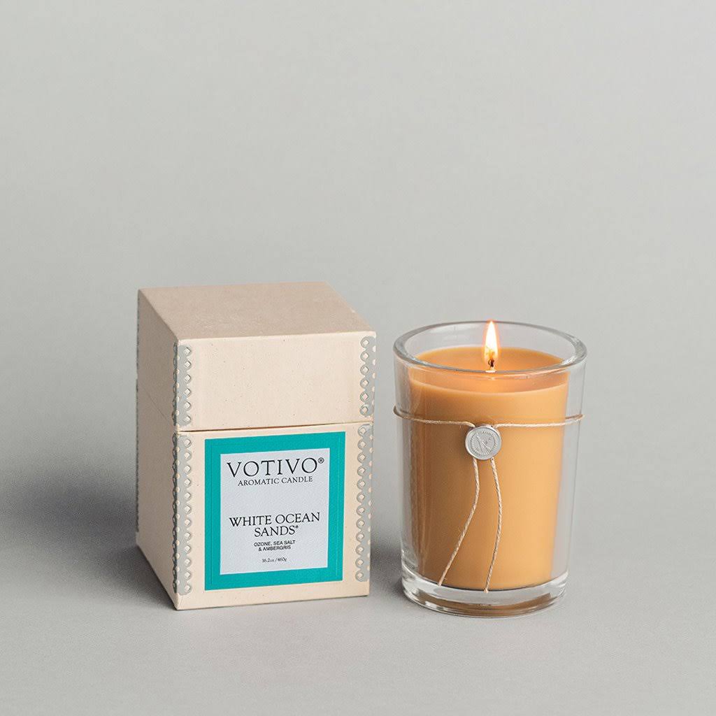 White Large Candle E630944