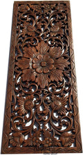 Large Carved Wood Wall Panel D533115