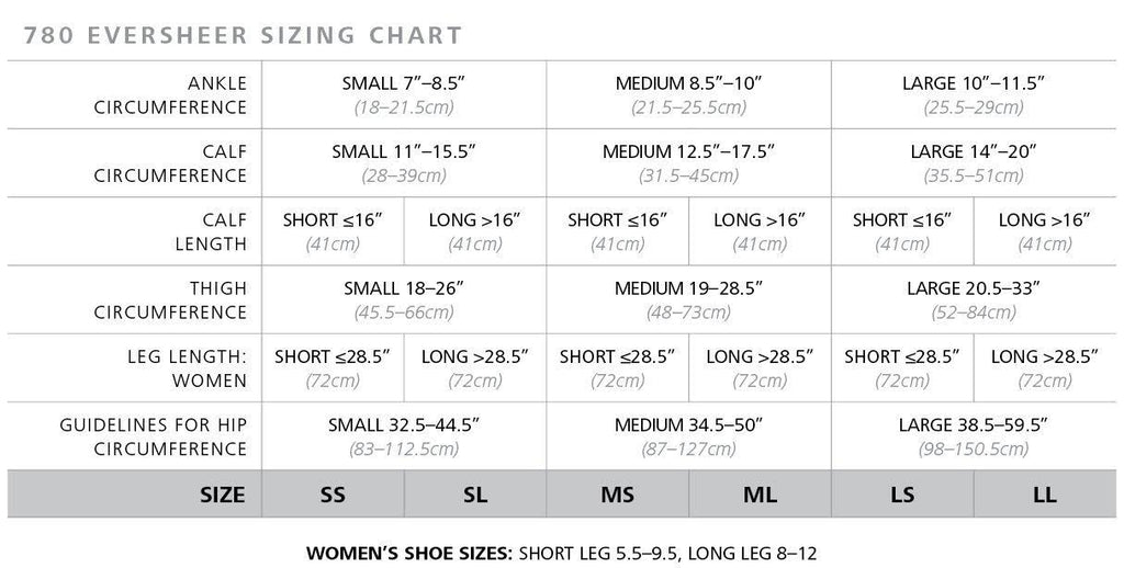 20-30 mmHg Eversheer Pantyhose H986396