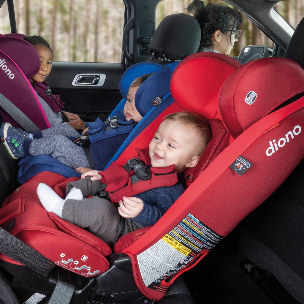 Blue All-in-One Convertible Car Seat Q366