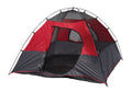 Red & Black 3-Person Dome Tent J9216