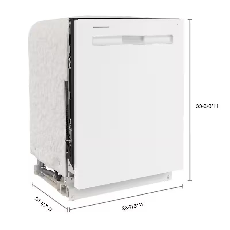 White Built-in Tall Tub Dishwasher O2933