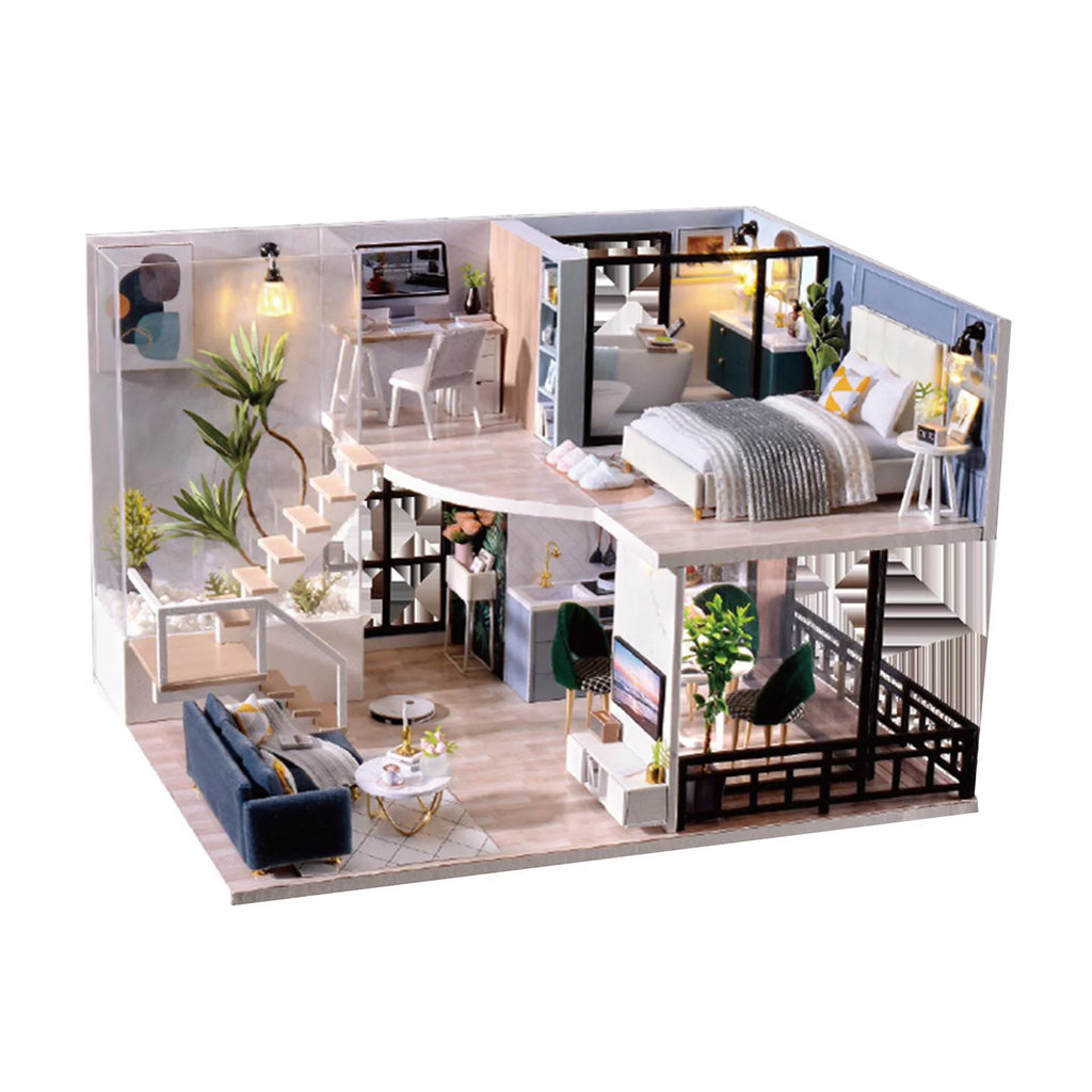 Building Toys with Furniture Accessories DIY Doll House C501
