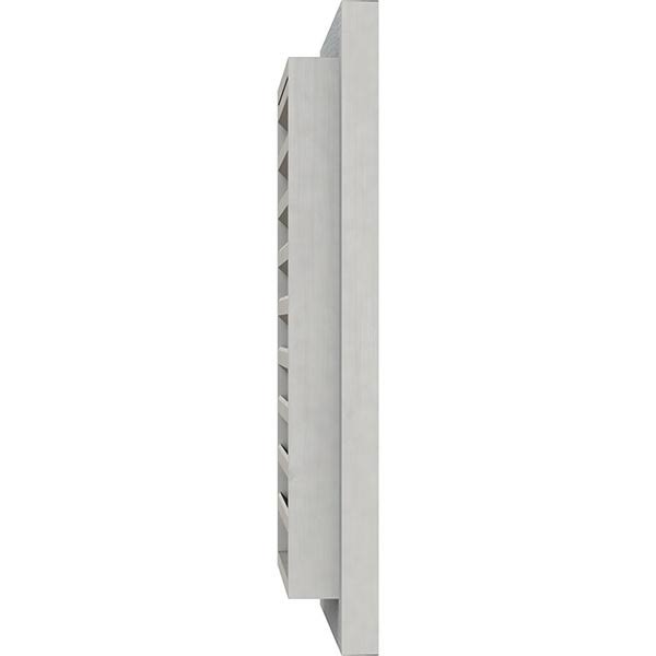 Vertical Gable Vent Primed Functional Rough Saw C8727