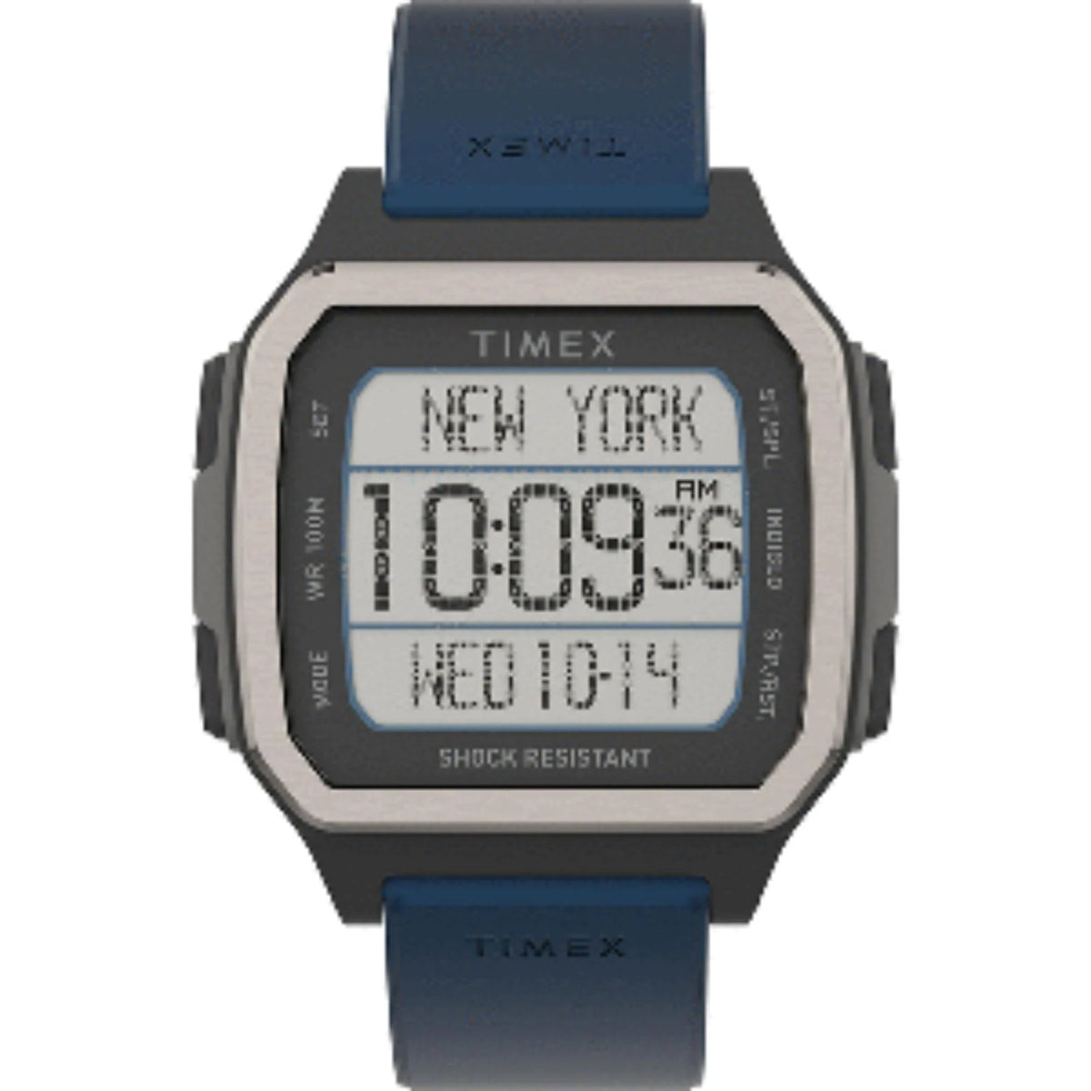 Black Case Watch with Blue Strap Y78308
