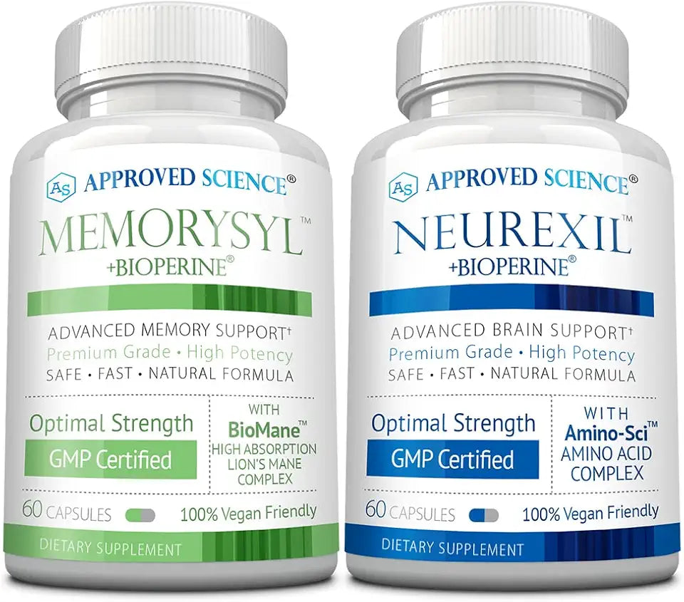 Memorysyl and Neurexil One Month Supply B541329