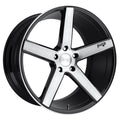 19x8.5 Gloss Black Brushed Wheel F493732