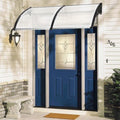Black Door Window Awning Canopy Patio Cover B28902