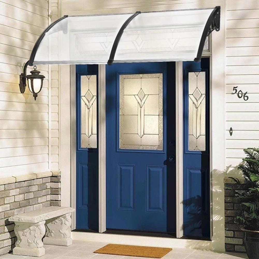 Black Door Window Awning Canopy Patio Cover B28902