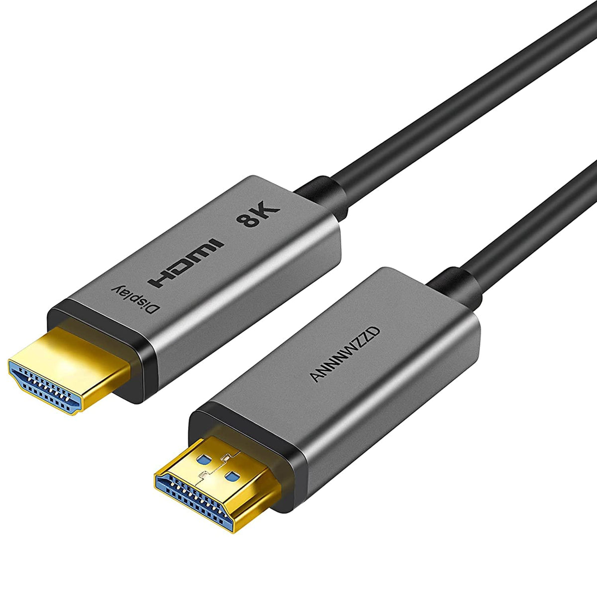 Fiber Optic HDMI 2.1 8K Cable, 48Gbps, 328FT, Black B8265