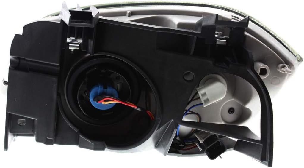 Smoke Passenger Side Headlight with Bracket B321