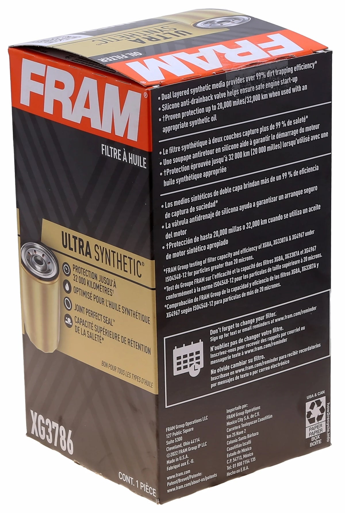 Ultra Synthetic Oil Filter P681925