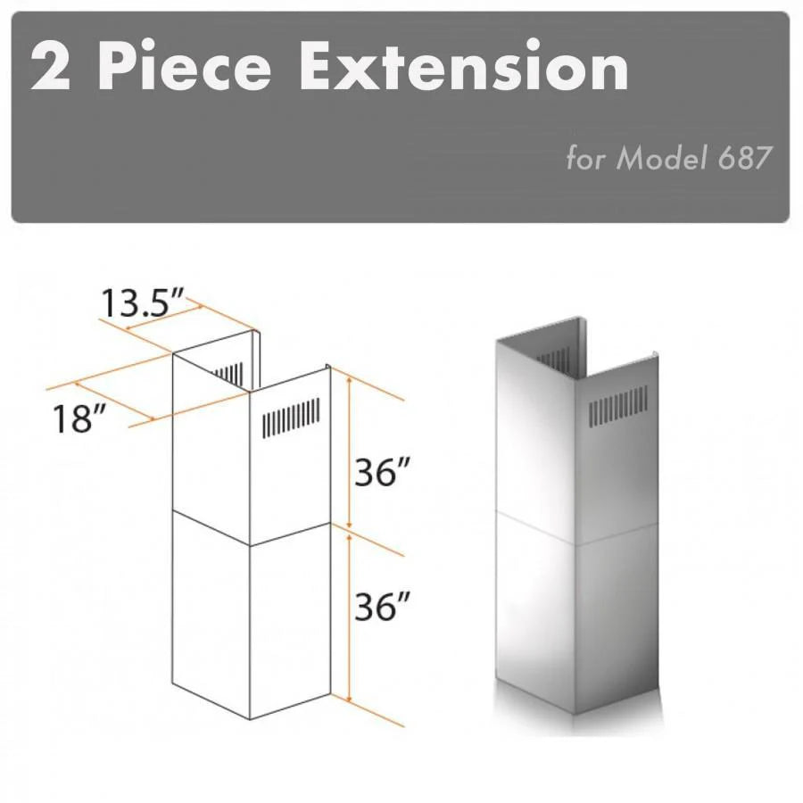 Chimney Extension for 12ft Ceiling C967448