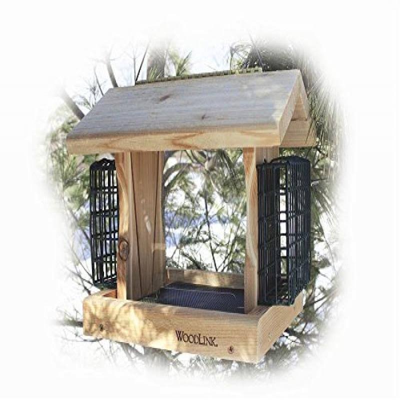Cedar Feeder with Suet Cages Z74510