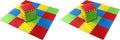 0.4 Inch Thick Non Slip Interlocking EVA Foam Floor Mat Set, 36 Square Feet C60749