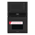 Electric Built-In Wall Oven and Microwave Combination in Black L22656