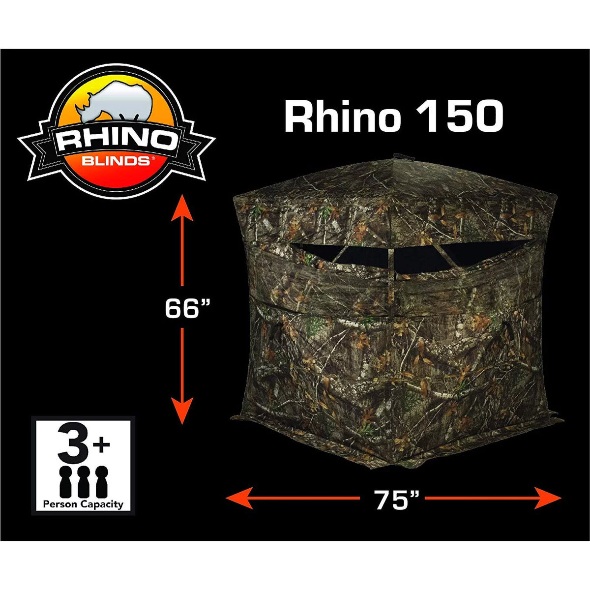 Camo Ground Blind, 3 Person T1994