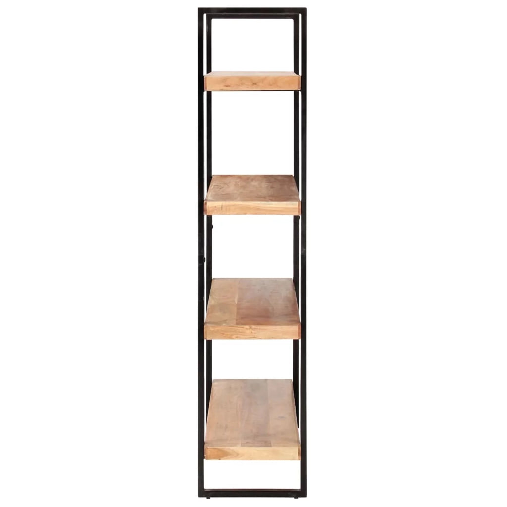4-Tier Solid Acacia Wood Bookcase C196