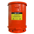 Oily Waste Can 21 Gallon Red Q457000