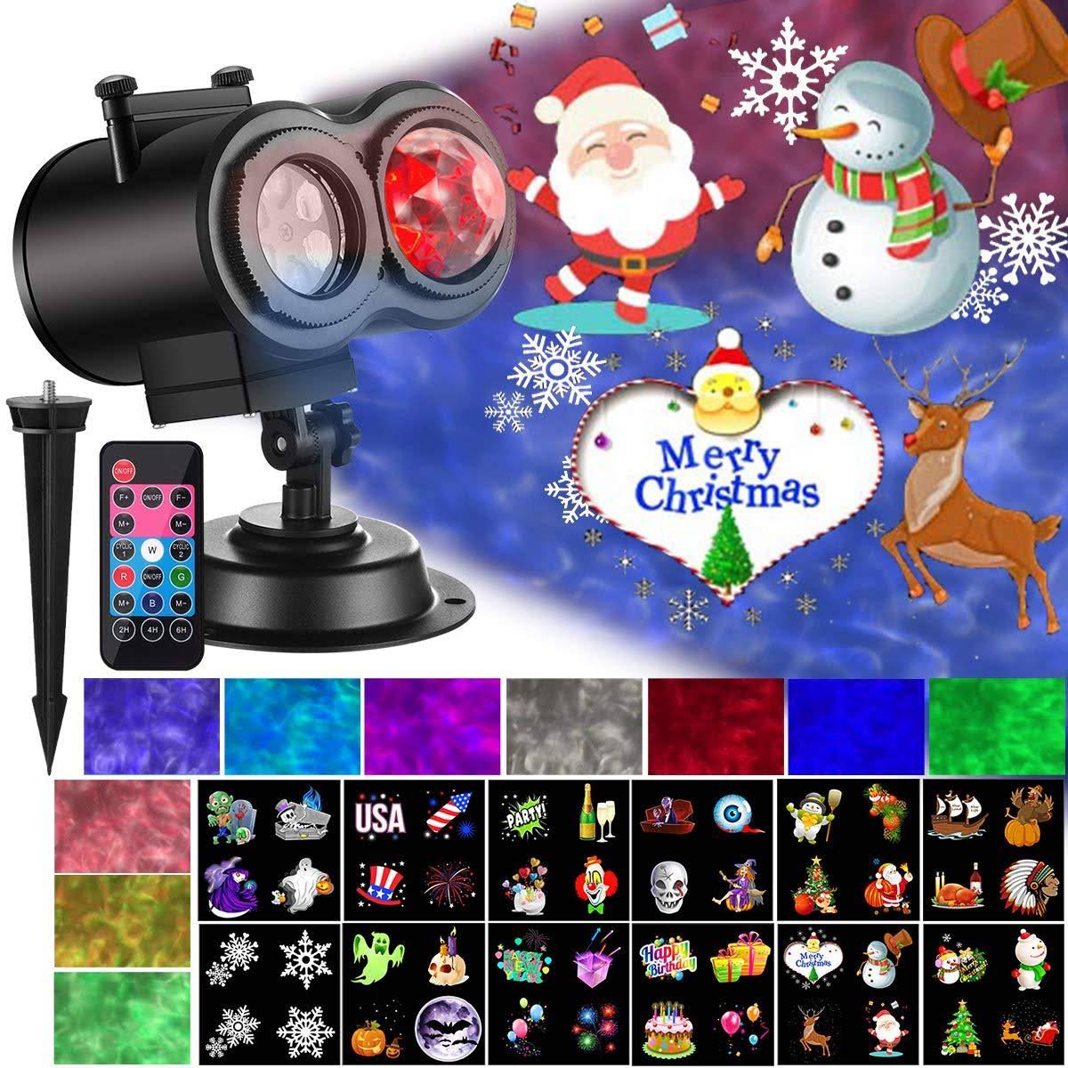 Ocean Wave Christmas Projector Lights X307