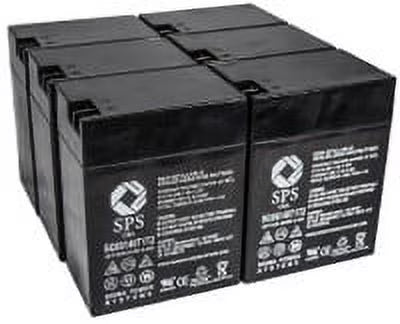 6V 14Ah Replacement Battery with Terminal T1T2 (6 PACK) E4458
