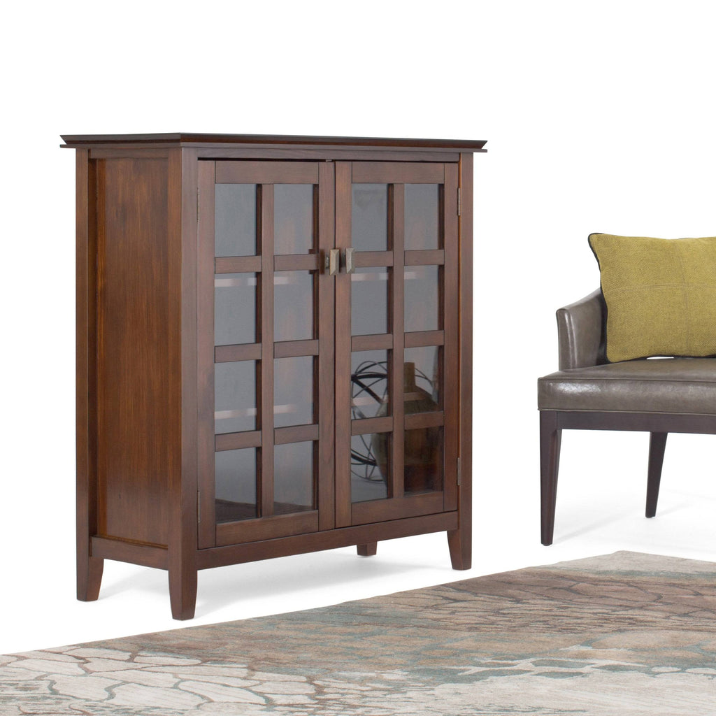 Solid Wood 38 inch Wide Medium Storage Cabinet W555