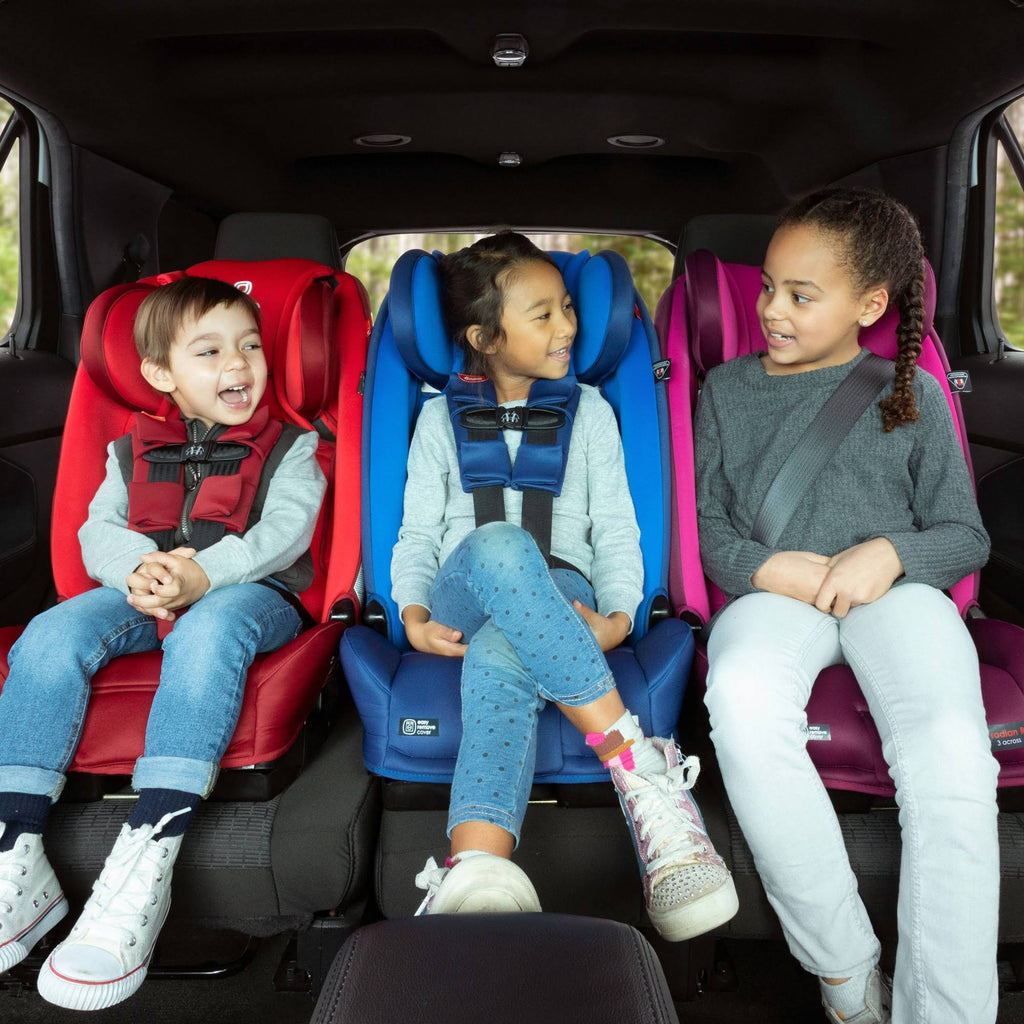 Blue All-in-One Convertible Car Seat Q366