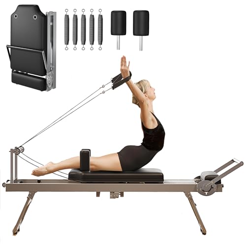 Foldable Pilates Reformer Machine T791