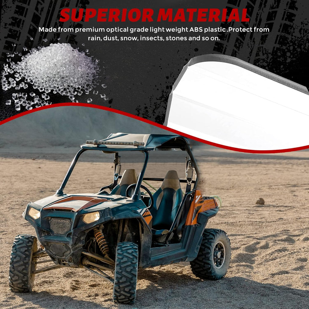 Clear Folding Windshield with Gas Spring R940499