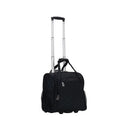 Black Wheeled Underseat Carry on Luggage B9251