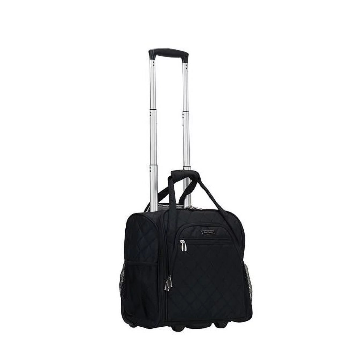 Black Wheeled Underseat Carry on Luggage B9251