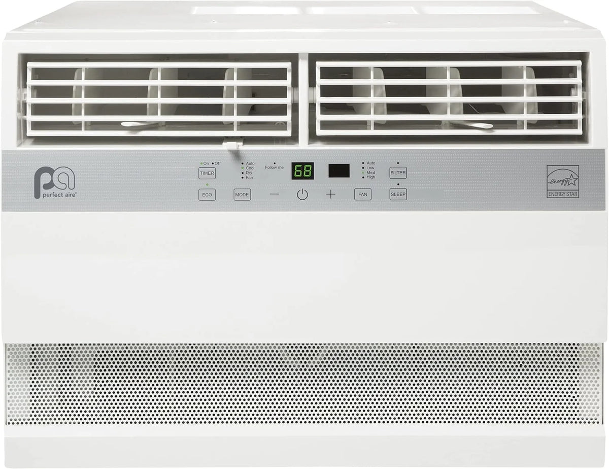 115-Volt Flat Panel Window Air Conditioner C4364