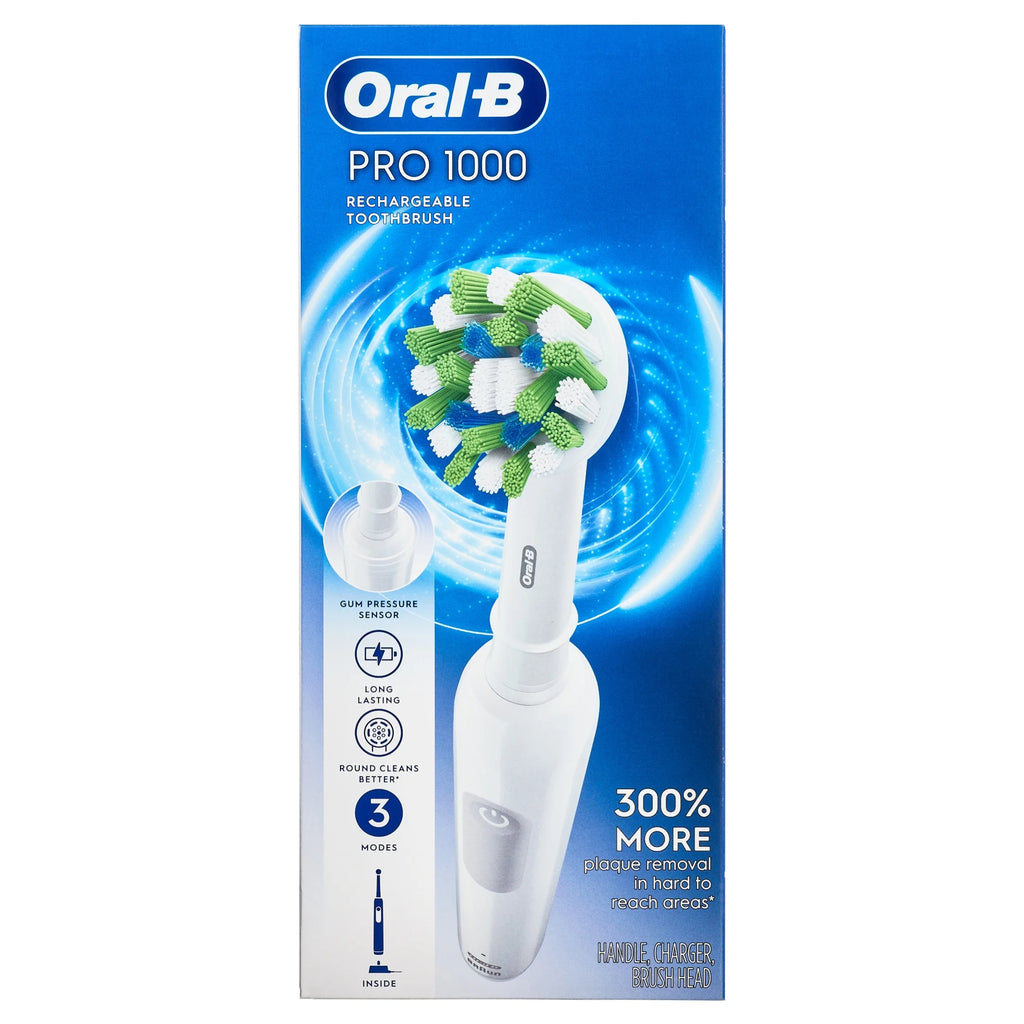 White Rechargeable Electric Toothbrush S870718