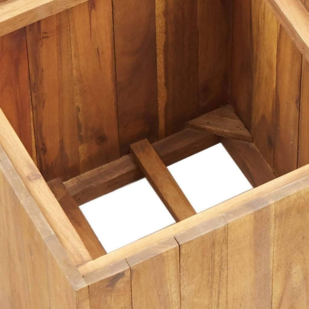 Garden Raised Bed Pot Solid Acacia Wood B77020