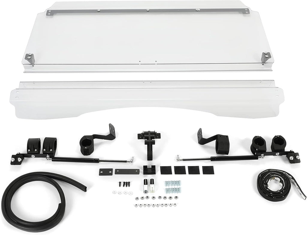 Clear Folding Windshield with Gas Spring R940499
