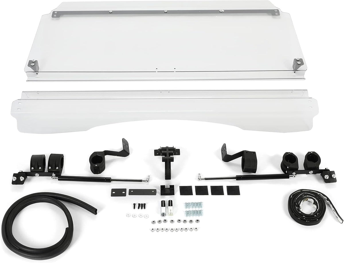 Clear Folding Windshield with Gas Spring R940499