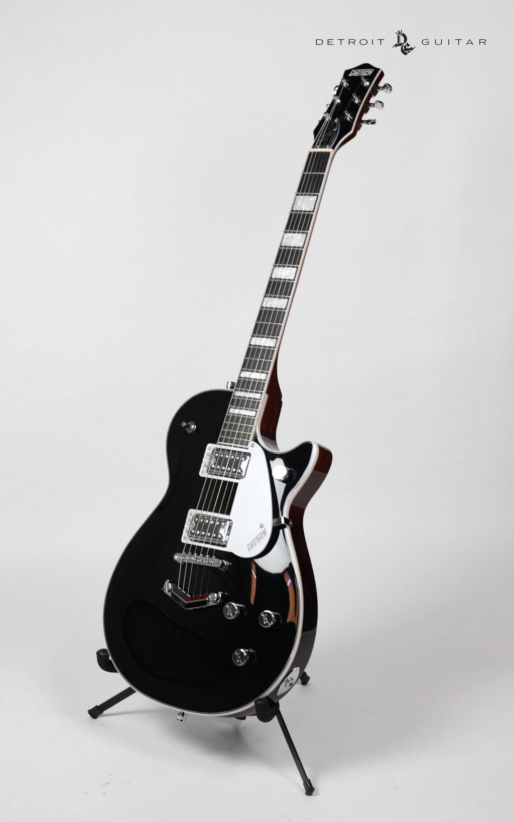 Black Single-Cut Electric Guitar A659654