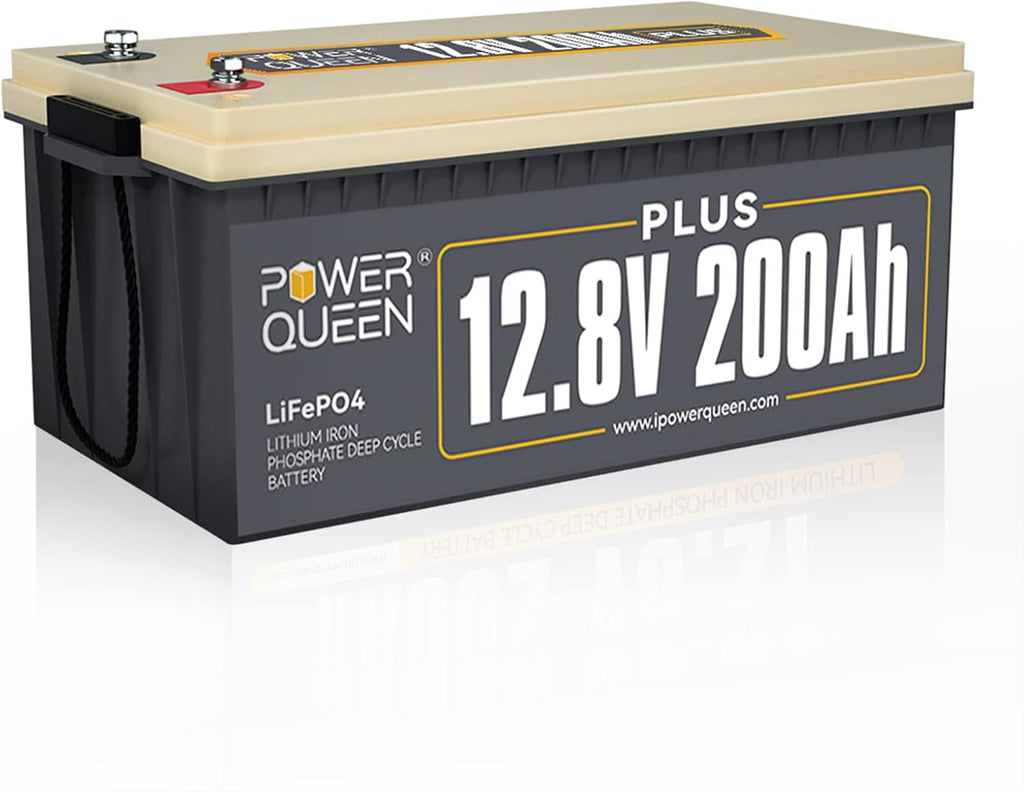 12.8V 12Ah LiFePO4 Battery, IP65, Built-in 12A BMS, Pack of 2 K4286
