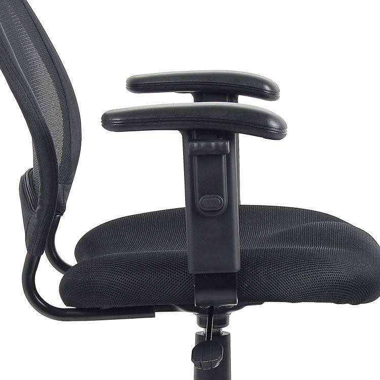 Mesh Drafting Stool with Adjustable Arms F2355