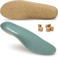 Soft Breathable Cork Arch Support Insoles D513
