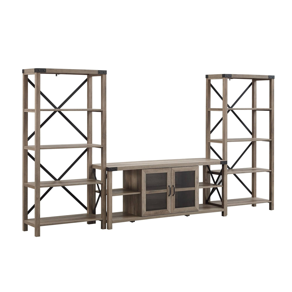 White Oak Entertainment Wall H73221