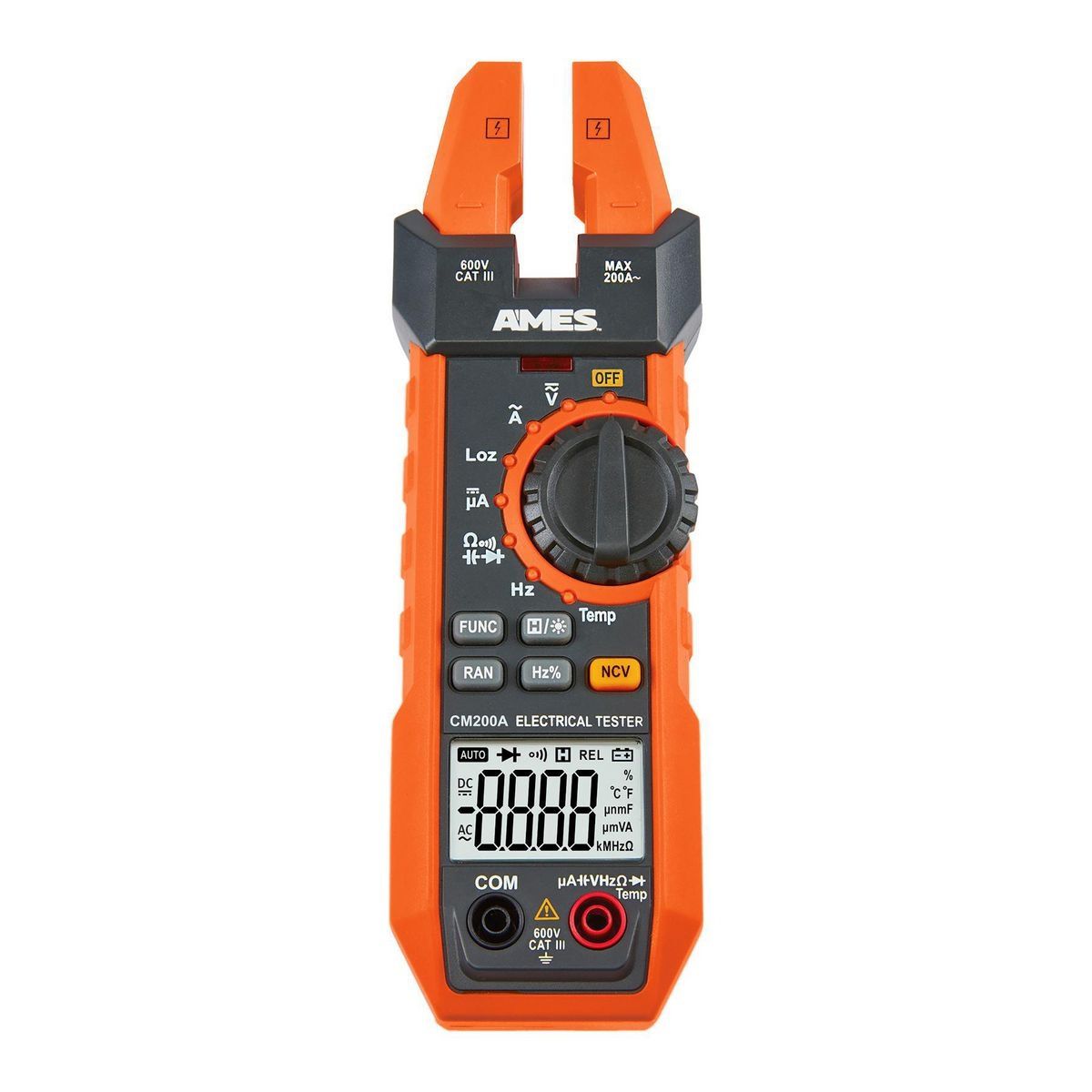 200A Fork Style Clamp Meter O800378