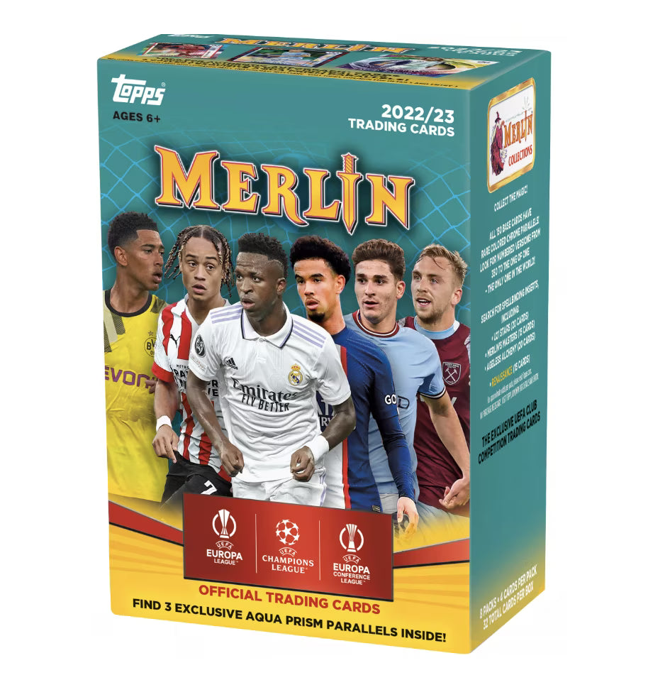 UEFA Club Topps 2022/23 Competitions Box, 8 Packs I94455