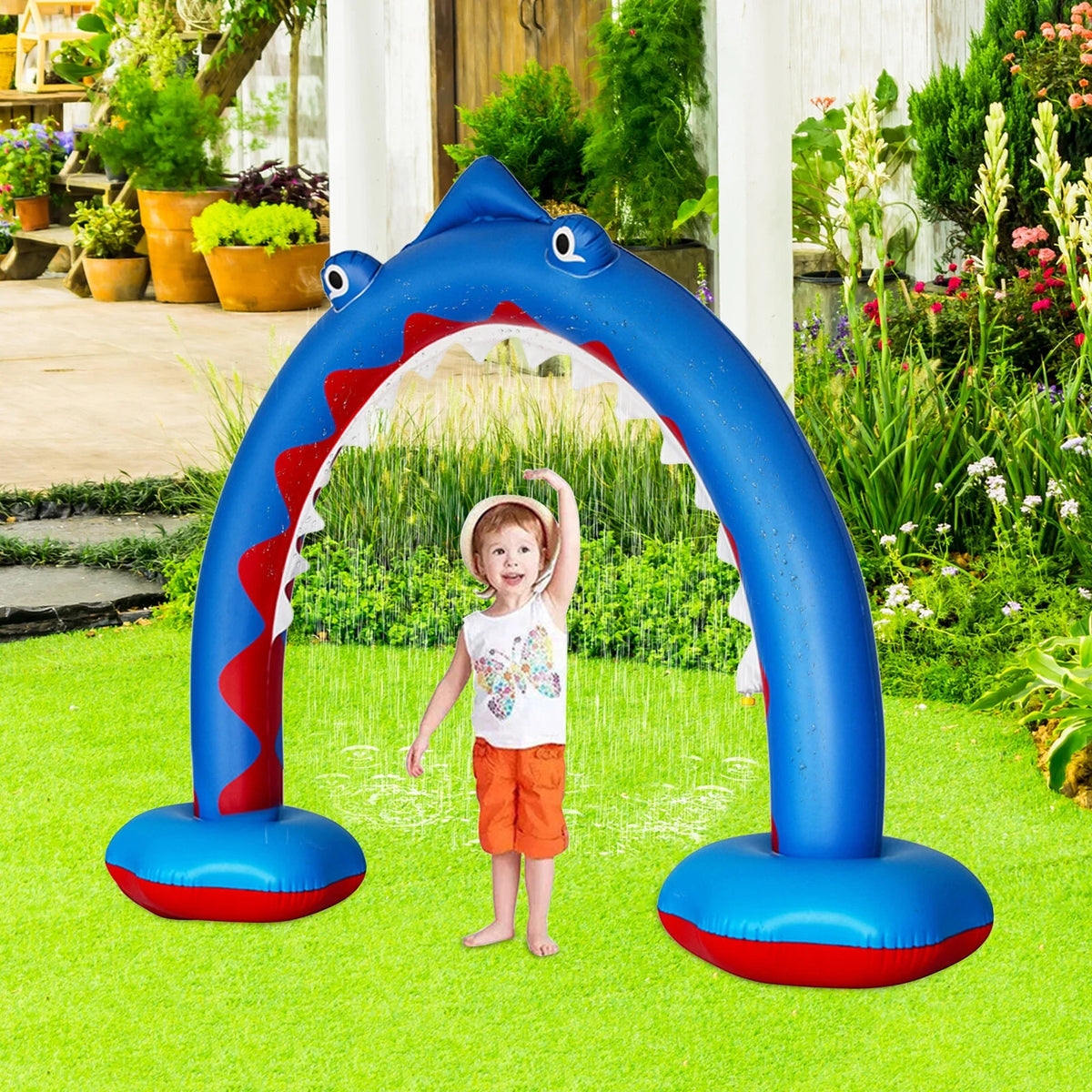 1Pc Children Inflatable Toy Water Toy Lawn Game Prop F13267
