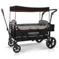 Double Stroller Wagon Black Y8827