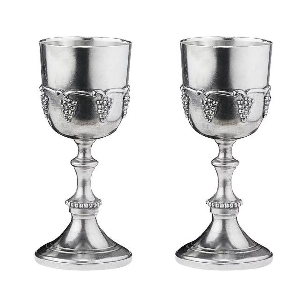Pewter Goblets Set of Two J95063