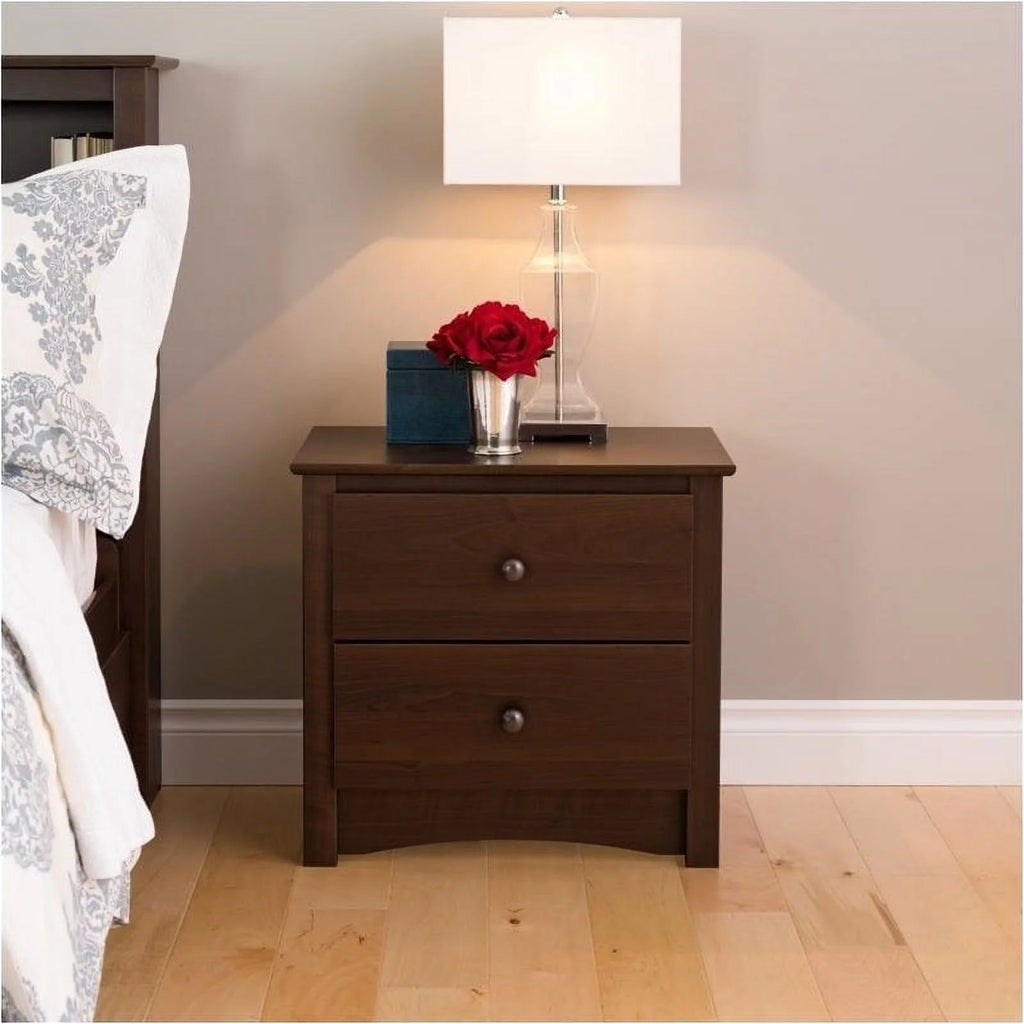 3-Piece Set with 2 Night Tables and 6 Drawer Dresser in Espresso S509716